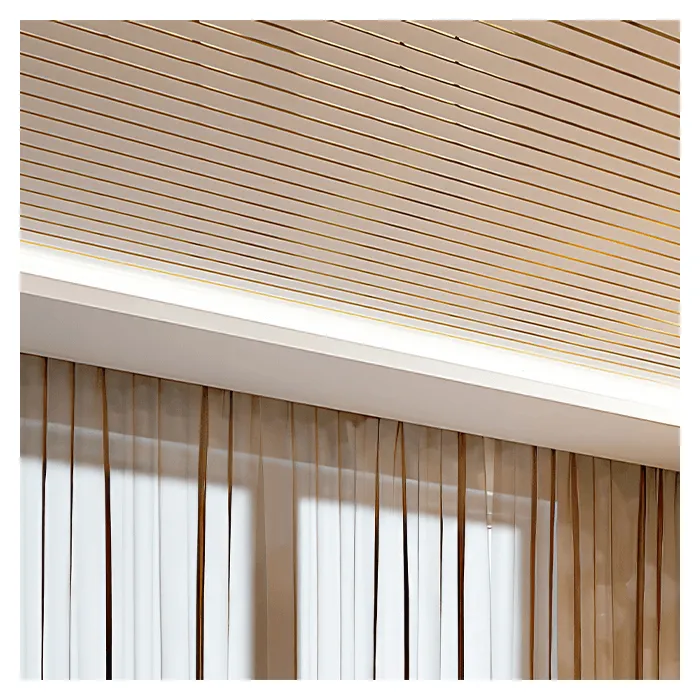 Реечный потолок немецкого дизайна с закрытыми стыками АN100АC