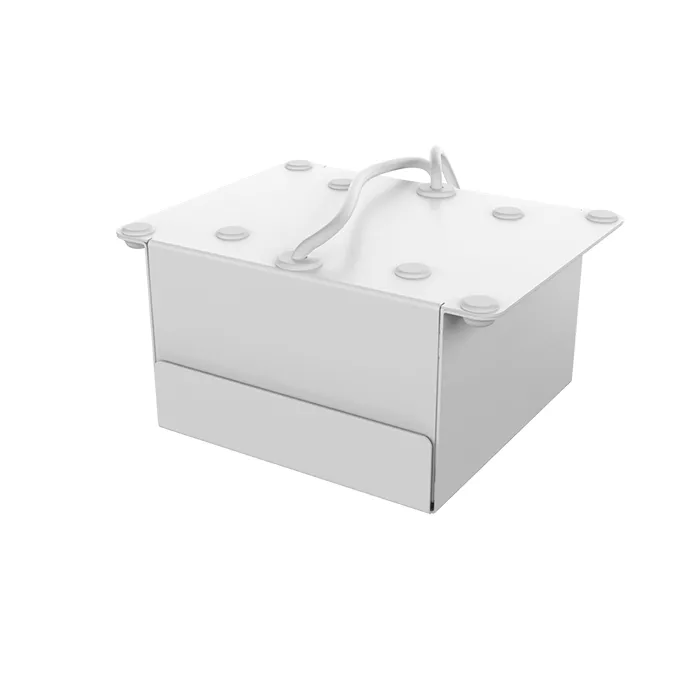 Комплект светильников Грильято Тетрис x2 для ячейки 75x75 20Вт 4000К Микропризма Белый