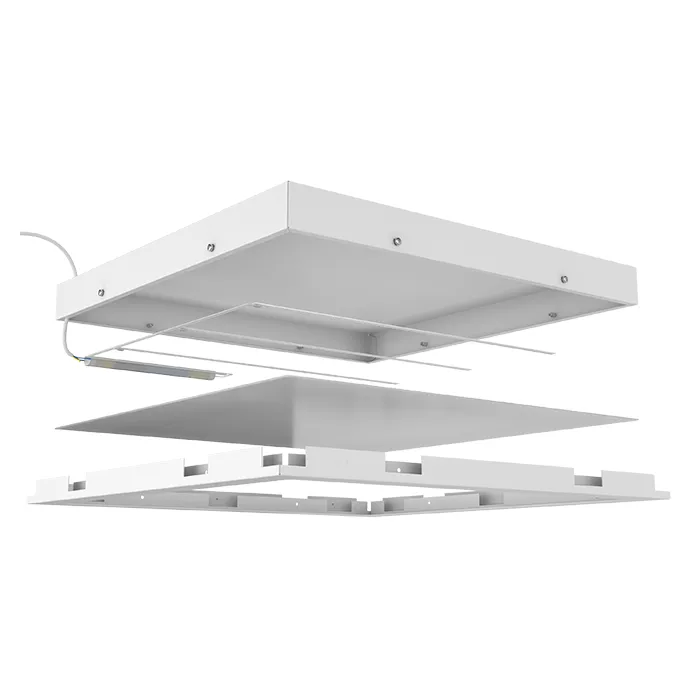 Светодиодная панель Clip-In Advanced 600x600x60 100Вт 5000К Матовое закаленное стекло